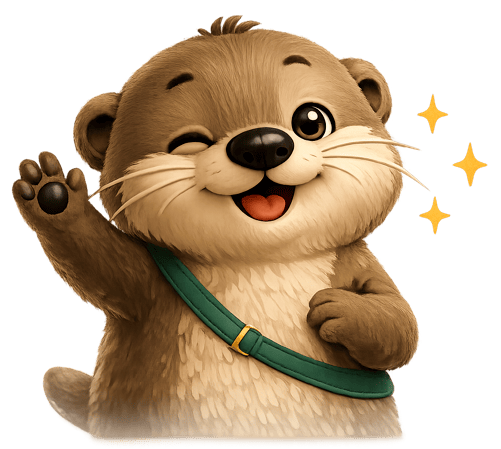 Otto waving